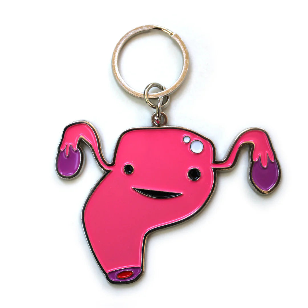Uterus Keychain