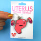 Uterus Keychain